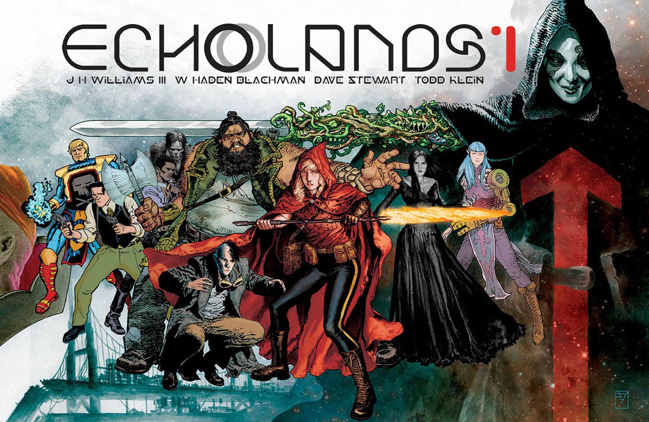 Echolands Volume 1 by Haden Blackman (Hardback Book)