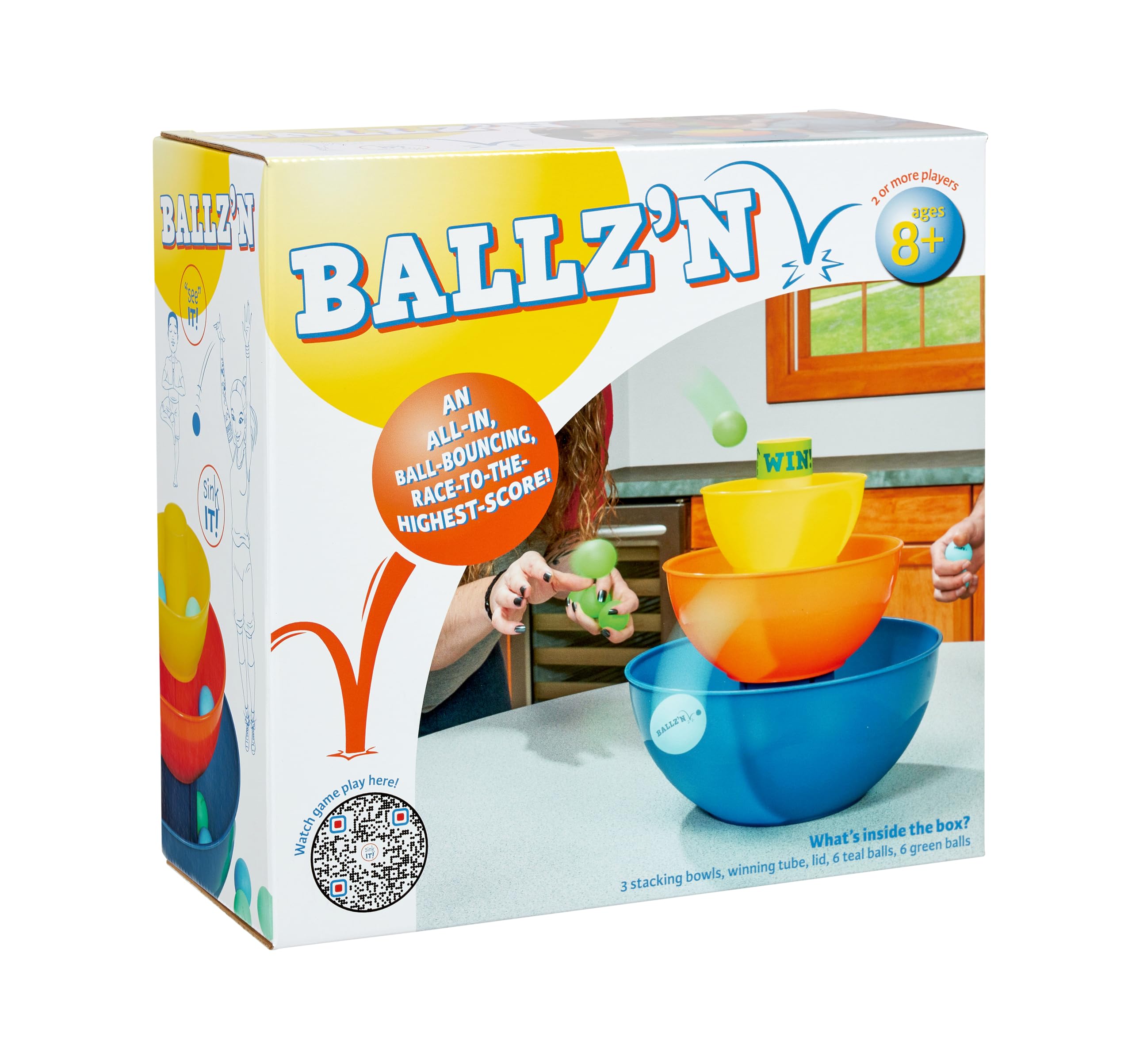 Amazon.com: Ballz'n | The Fast Paced Pong Ball Bouncing