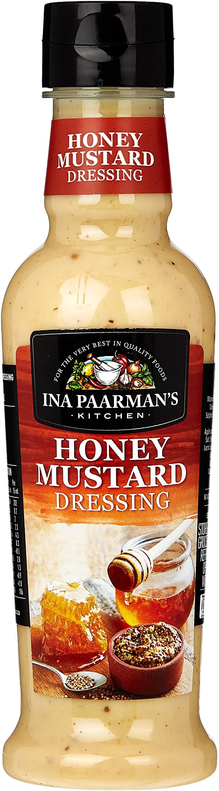 Ina Paarman's Bottled Dressing Honey MUStard, 300Ml (Pack Of 1)