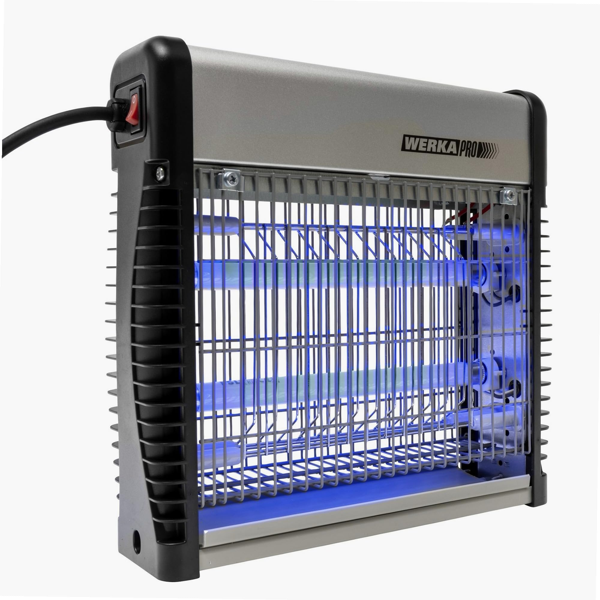 WERKA PRO Dispositivo destruttore di Insetti in Alluminio 12 Watt