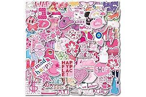 110PCS Preppy Stickers- Aesthetic Decals for Laptops and Phones