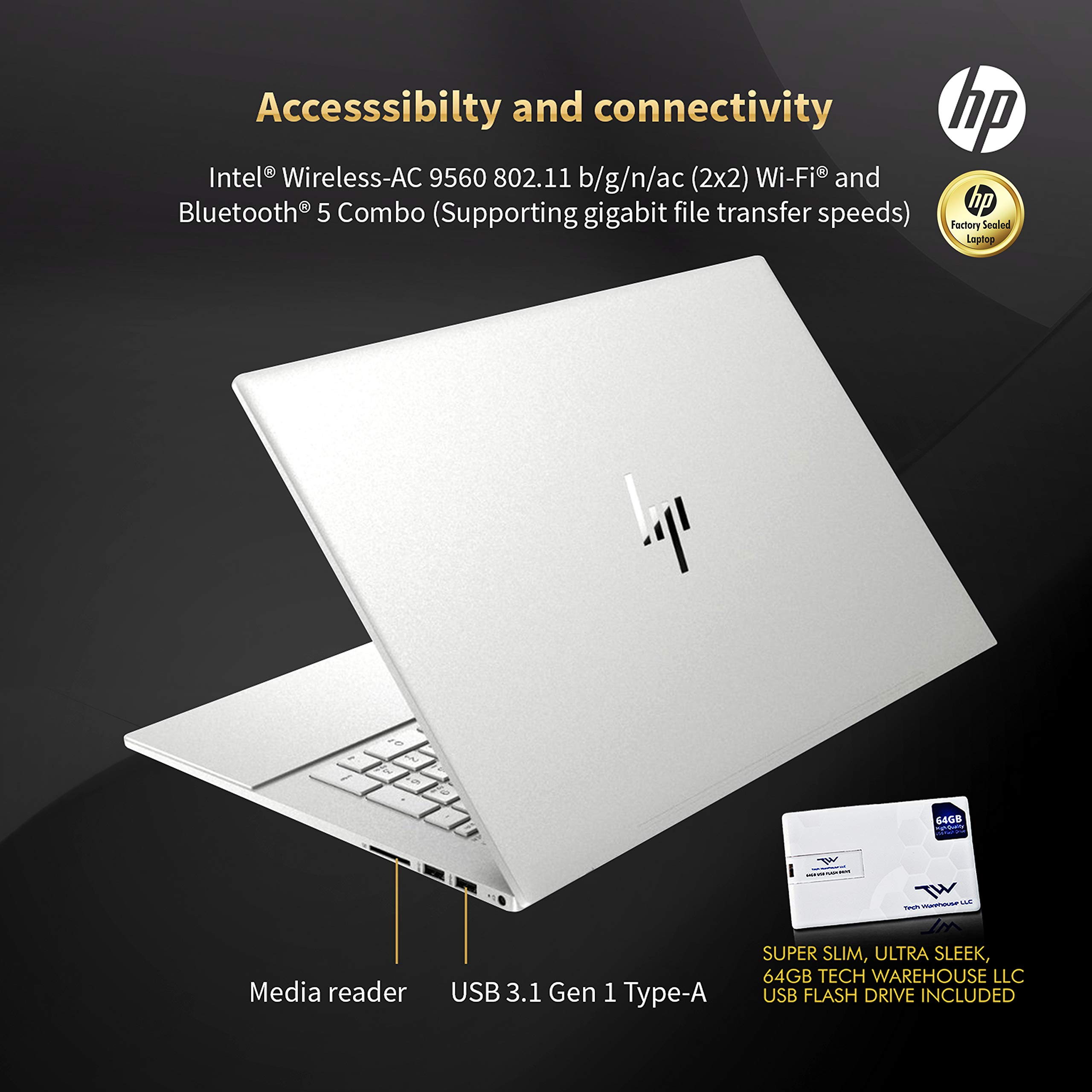 Amazon.co.jp: HP Envy 17T 2020 ノートパソコン ナチュラルシルバー
