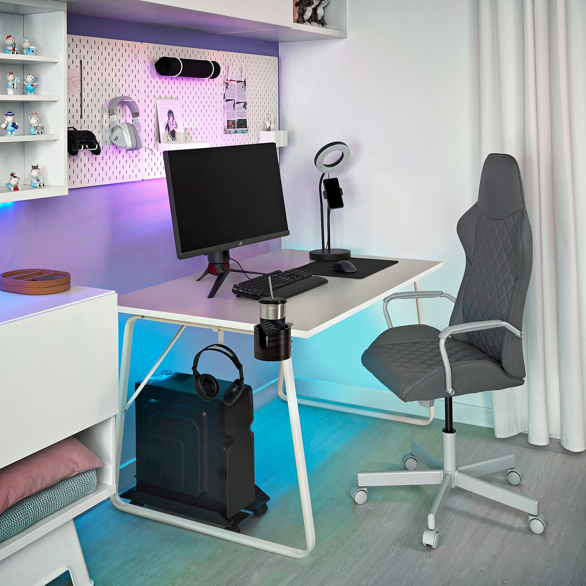 IKEA Bureau de jeu HUVUDSPELARE - 140 x 80 cm - Beige