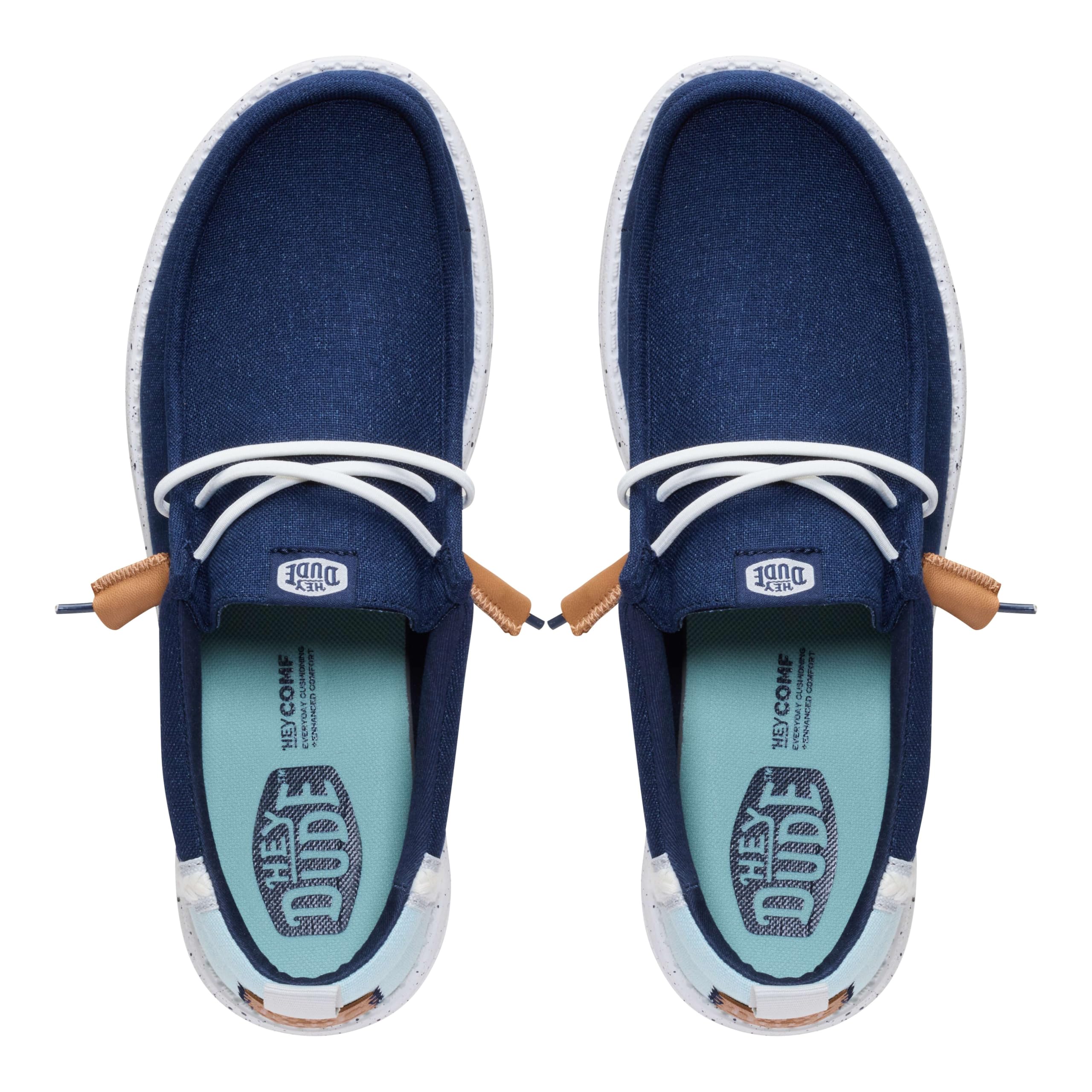 HEYDUDE Slip On Wally Summer Linen 4UX - Navy 41