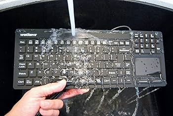 rainbowKeyboard&Trackpad用パームレスト&ベース優黒 Amazon.com: Wired Rainbow LED Backlit Keyboard and Mouse