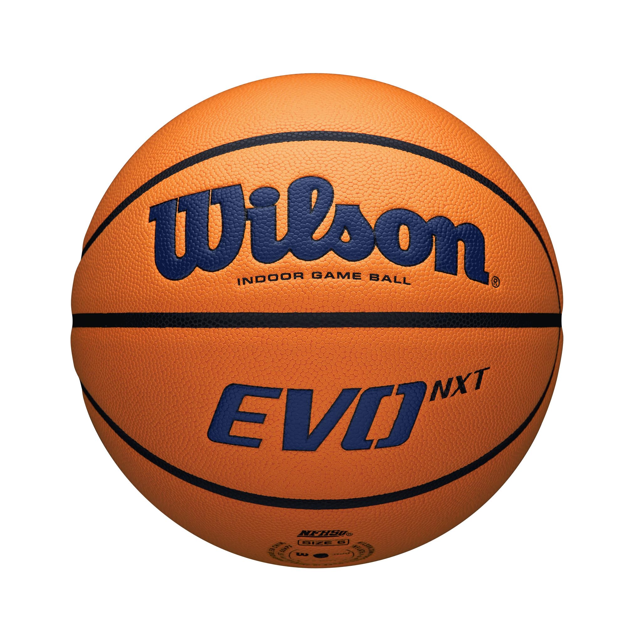 Wilson EVO NXT バスケットボール サイズ7 EVO NXT ゲームボール FIBA公認球 6号/7号 人工皮革 by Wilson