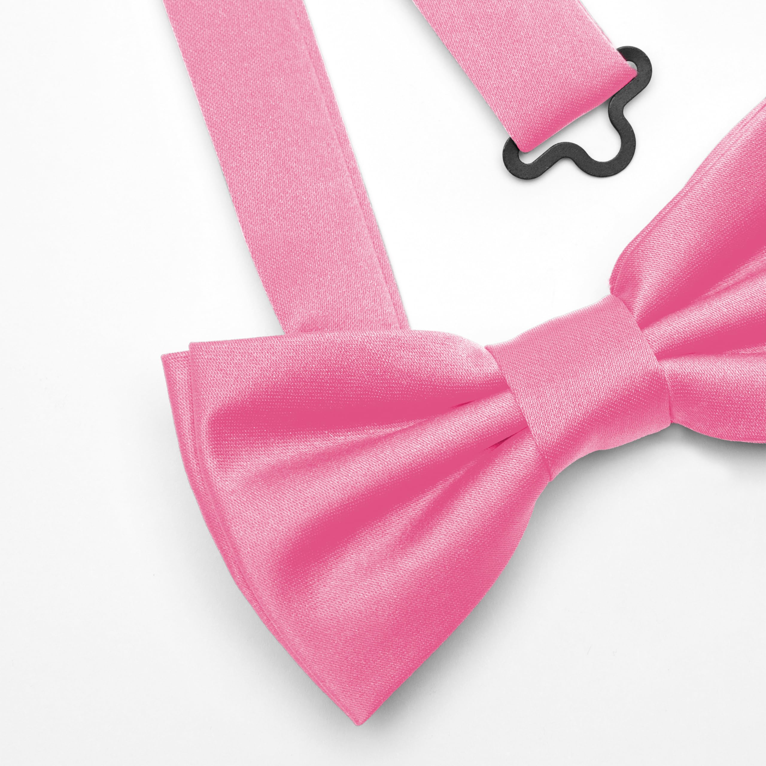 Ladeheid Pajarita para niños - Preatada, banda ajustable, diseño mate, ideal para bodas, cumpleaños, inicio escolar - Resistente y elegante tamaño 10cm x 5cm BKM