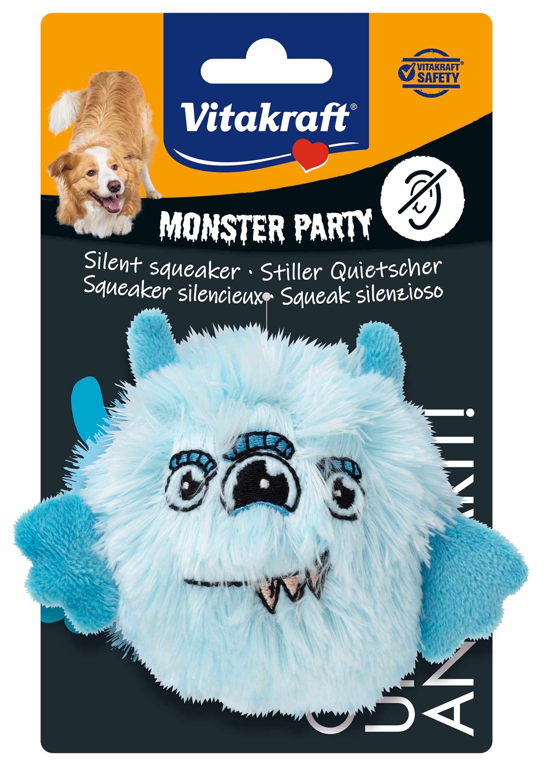 Vitakraft Actionball Hundespielzeug – Mit Soundeffekt, 2 Bälle In 1 | Für Bewegung & Geistige Stimulation