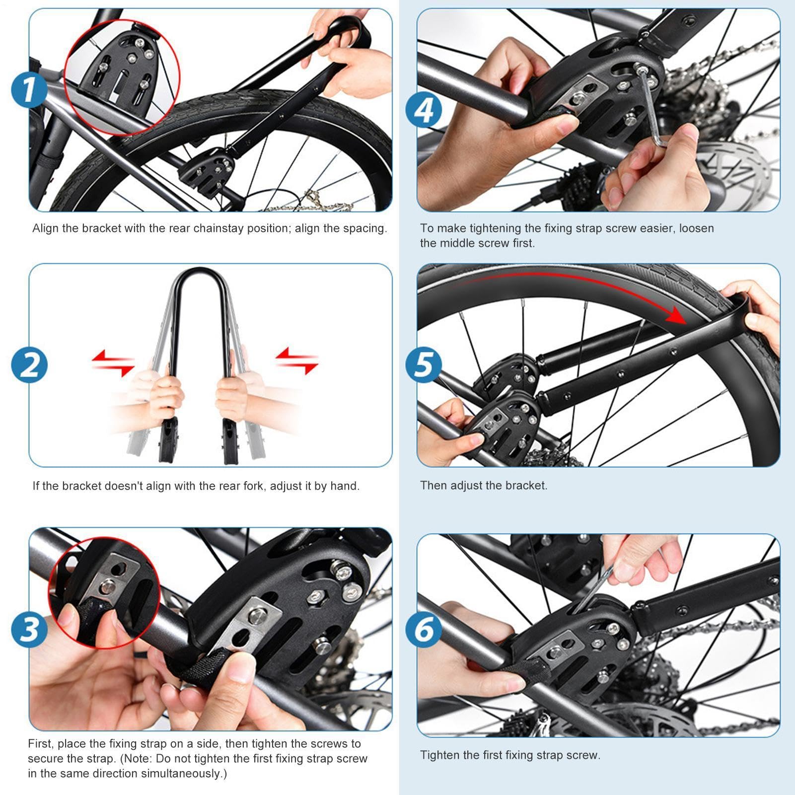 Portapacchi Posteriore per Bici Universale con Portata 30 kg in Lega di | Portabagagli da Bici Per Viaggi Mountain Bike, Strada, Pendolarismo, Avventura, Ciclismo, Trasporto Spesa