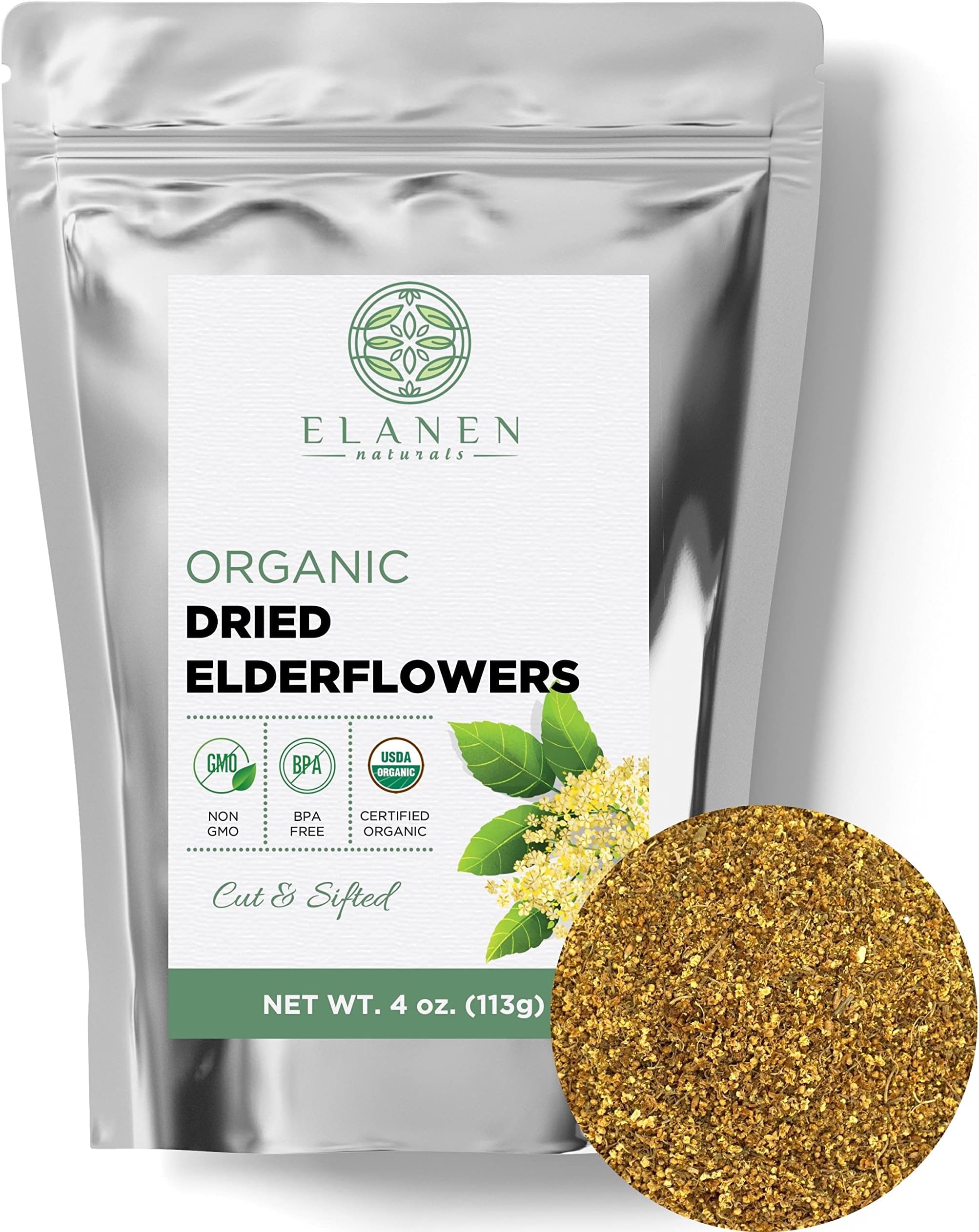 Make Elderflower Tea From Fresh Flower Petals Or Dried