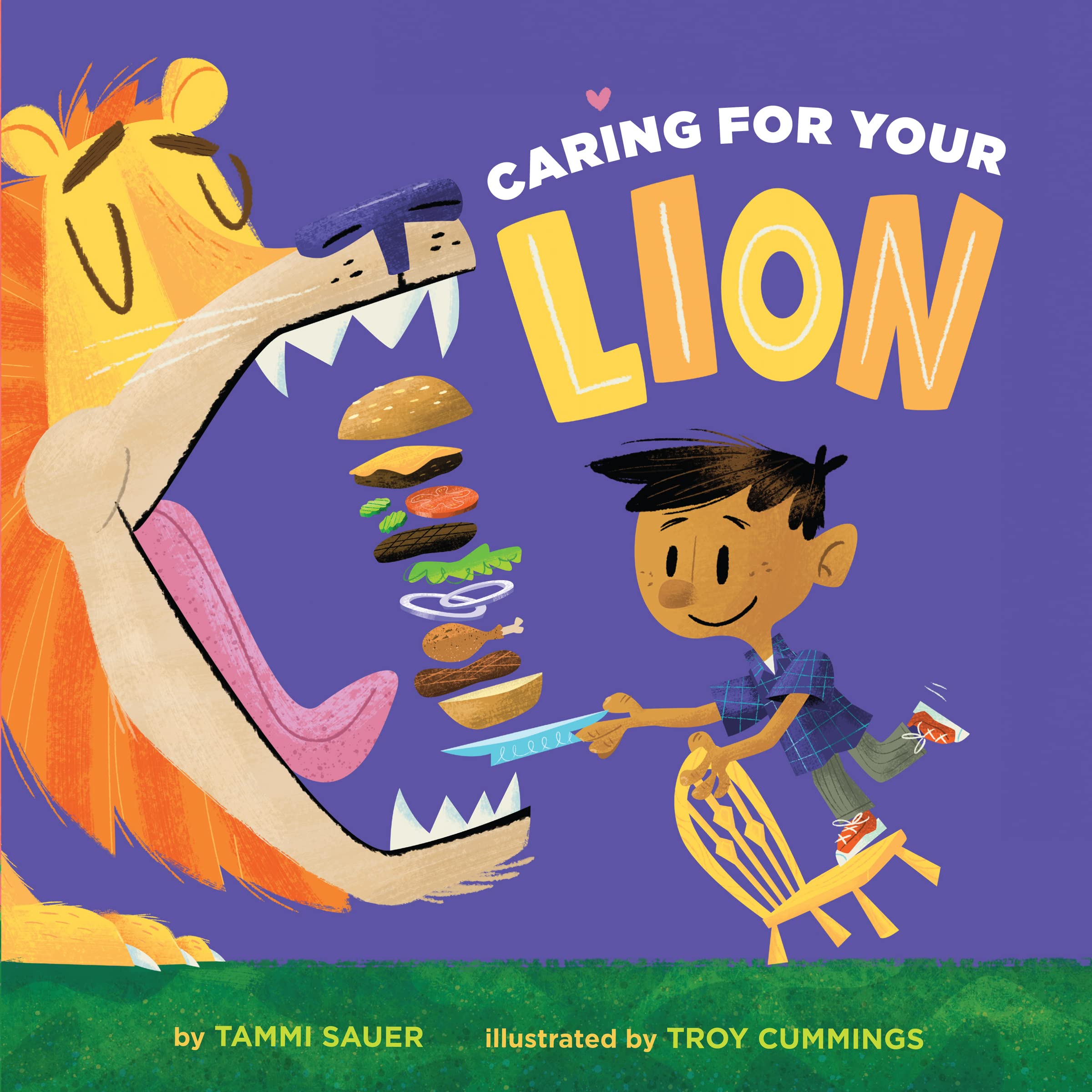 Caring for Your Lion by Tammi Sauer (2023, Picture Book)
