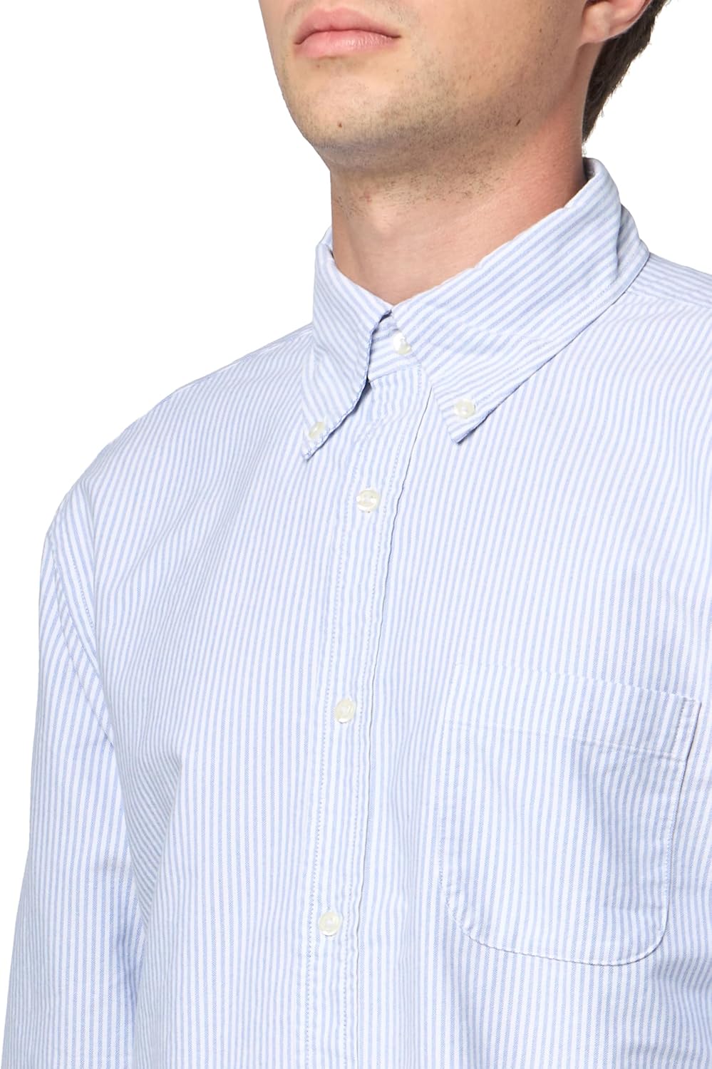 Brooks Brothers Mens Friday Oxford Long Sleeve Pattern Sport Shirt - Image 3