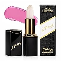 Vista 47 de L'Paige L03 - Lápiz labial AZALEA PINK Designer Base de aloe vera, de larga duración, hidratante