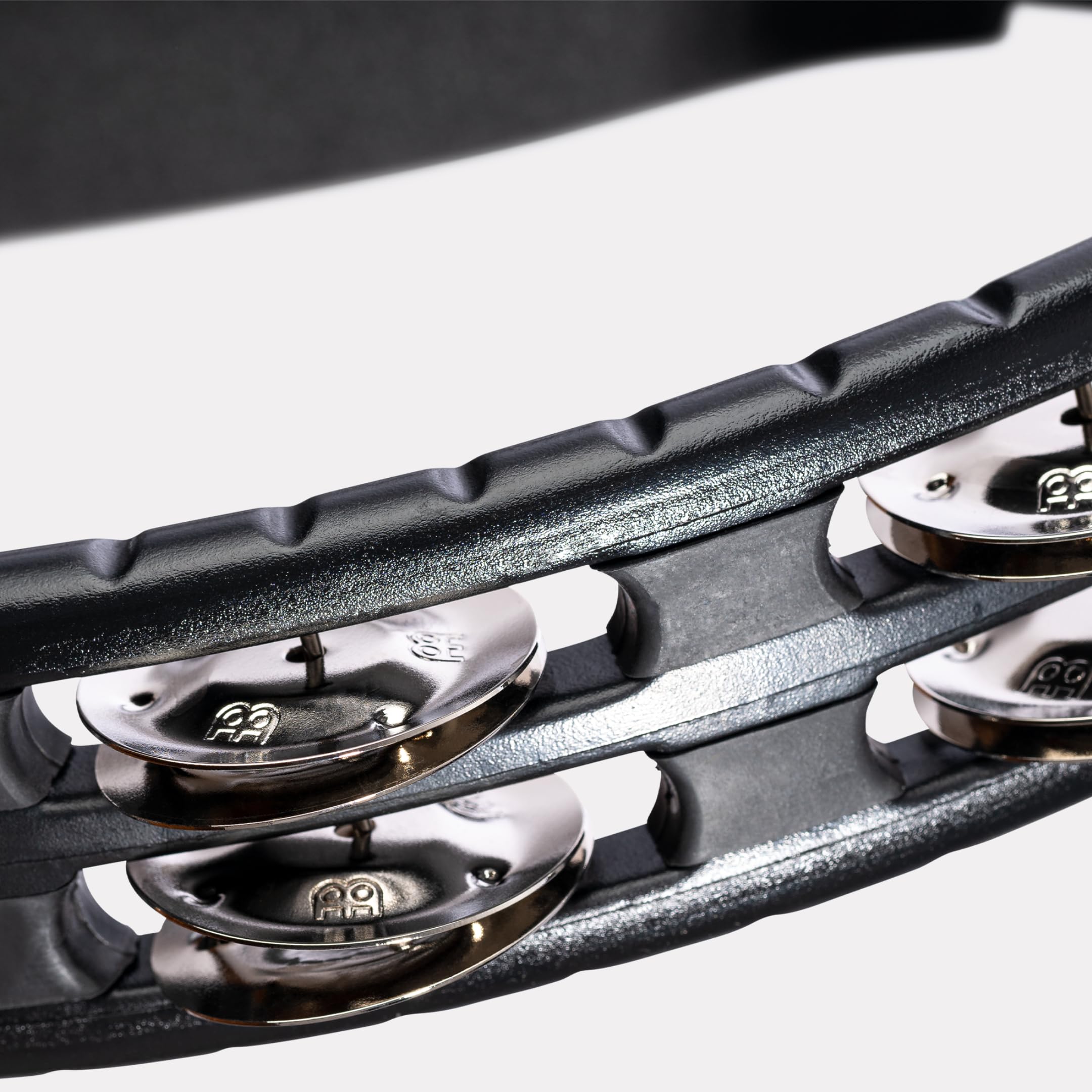 Meinl Hand Tambourine TMT1BK, Steel Jingles - Tamburyn
