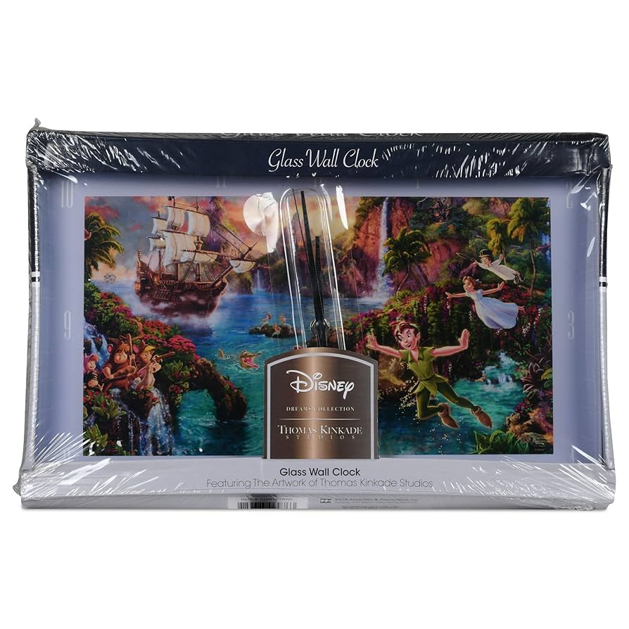 ディズニー ピーターパン 掛け時計 ディズニーストア ピーターパン ウォールクロック 壁掛け時計 70