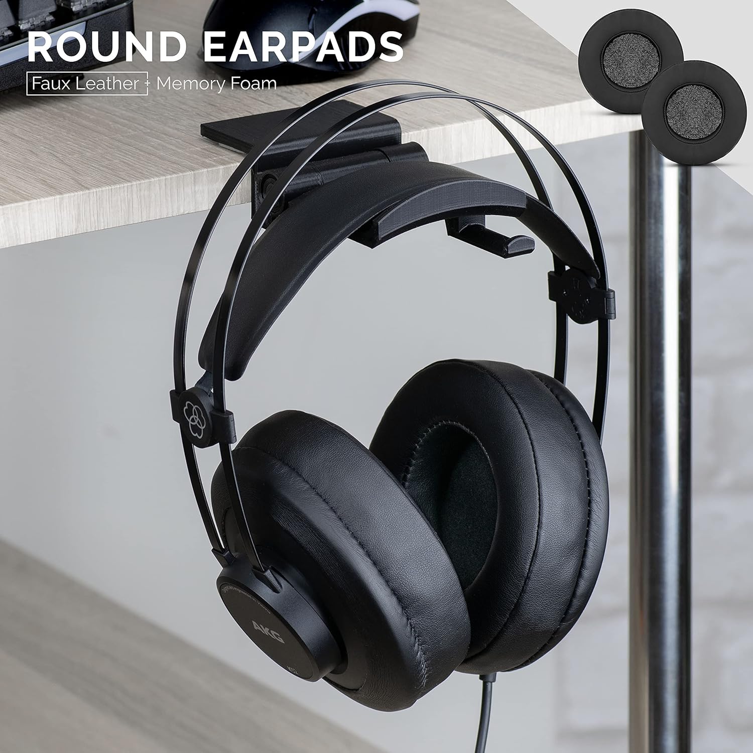 Discount 90% BRAINWAVZ Round Replacement Memory Foam Earpads - Suitable for Many Other Large Over The Ear Headphones - Sennheiser, AKG, HifiMan, ATH, Philips, Fostex, Sony (Black) Best BRAINWAVZ Round Replacement Memory Foam Earpads - Suitable for Many Other Large Over The Ear Headphones - Sennheiser, AKG, HifiMan, ATH, Philips, Fostex, Sony (Black)