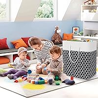 Vista 7 de StorageRight Cesta de Lavandería Canasta Grande Plegable Cesta de Lavandería con Asas de Fácil Transporte, Cestas de Ropa Independientes