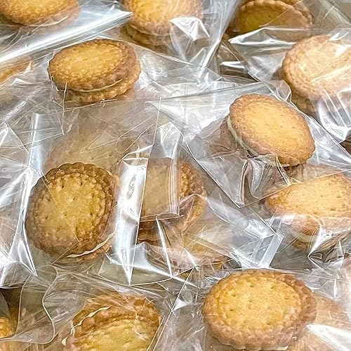 Miniatura 7 de LOMIMOS 200 bolsas transparentes autosellantes, bolsa de embalaje de plástico transparente de celofán resellable para decoración de cumpleaños,