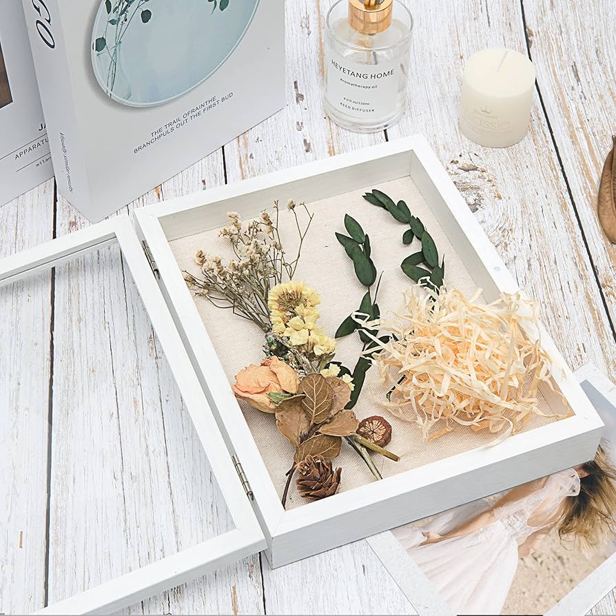 Amazon.co.jp: Afuly 写真立て ボックスフレーム 6切り 立体