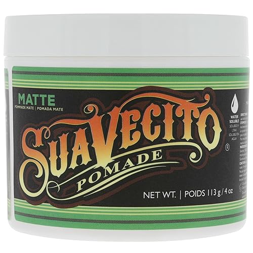 Miniatura 6 de Suavecito Pomada Variedad 4 Pack (OG, Firme (Fuerte), Mate, Pomadas de arcilla) Fijación durante todo el día para todos los estilos de cabello