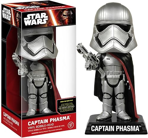 STAR WARS Funko The Force Awakens Wobbler Capitán Phasma Bobble Head