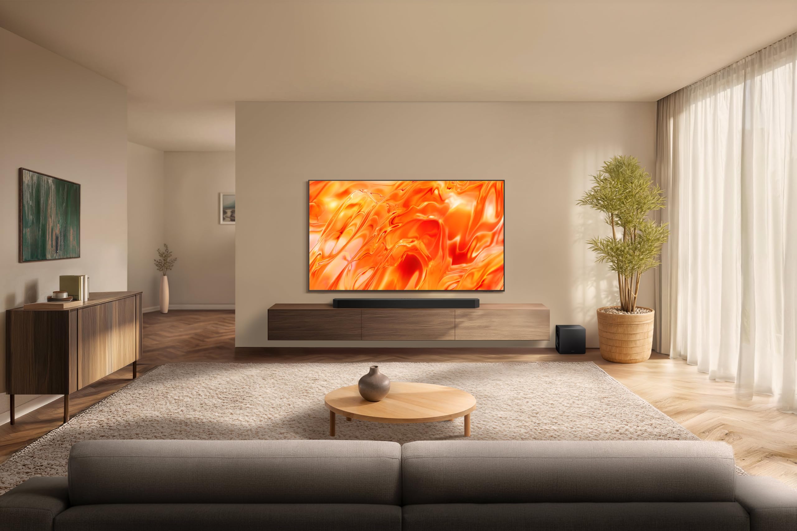 Samsung Smart TV 43 Pouces QN70H Mini LED Neo QLED 4K, Quantum Mini LED, Real QLED 100% de Volume de Couleurs, Processeur Crystal 4K Optimisé par l'IA, Motion Xcelerator, Vision AI Companion [2026]
