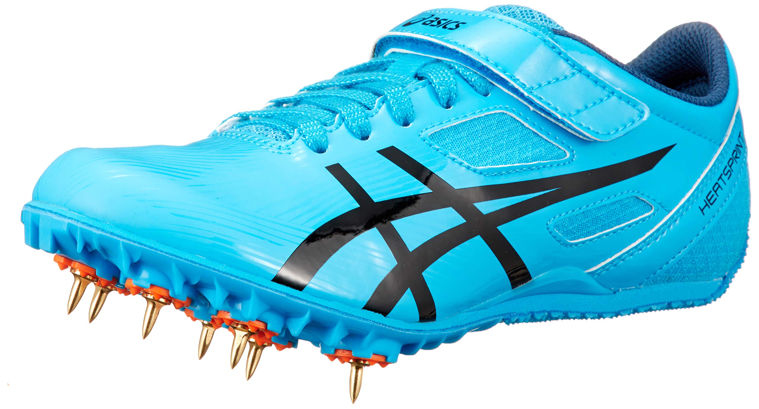 ASICS ランニングスパイク 青 8スパイク Amazon | [アシックス] 陸上スパイク HEATSPRINT FR 8 402(デジタル