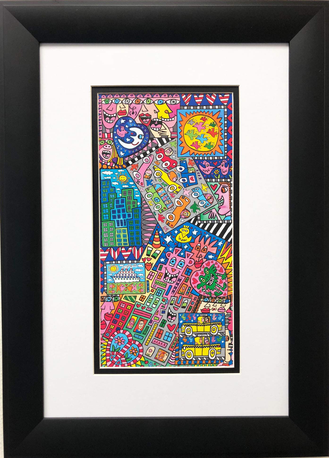 Amazon.com: James Rizzi All The Pieces of The City New Custom