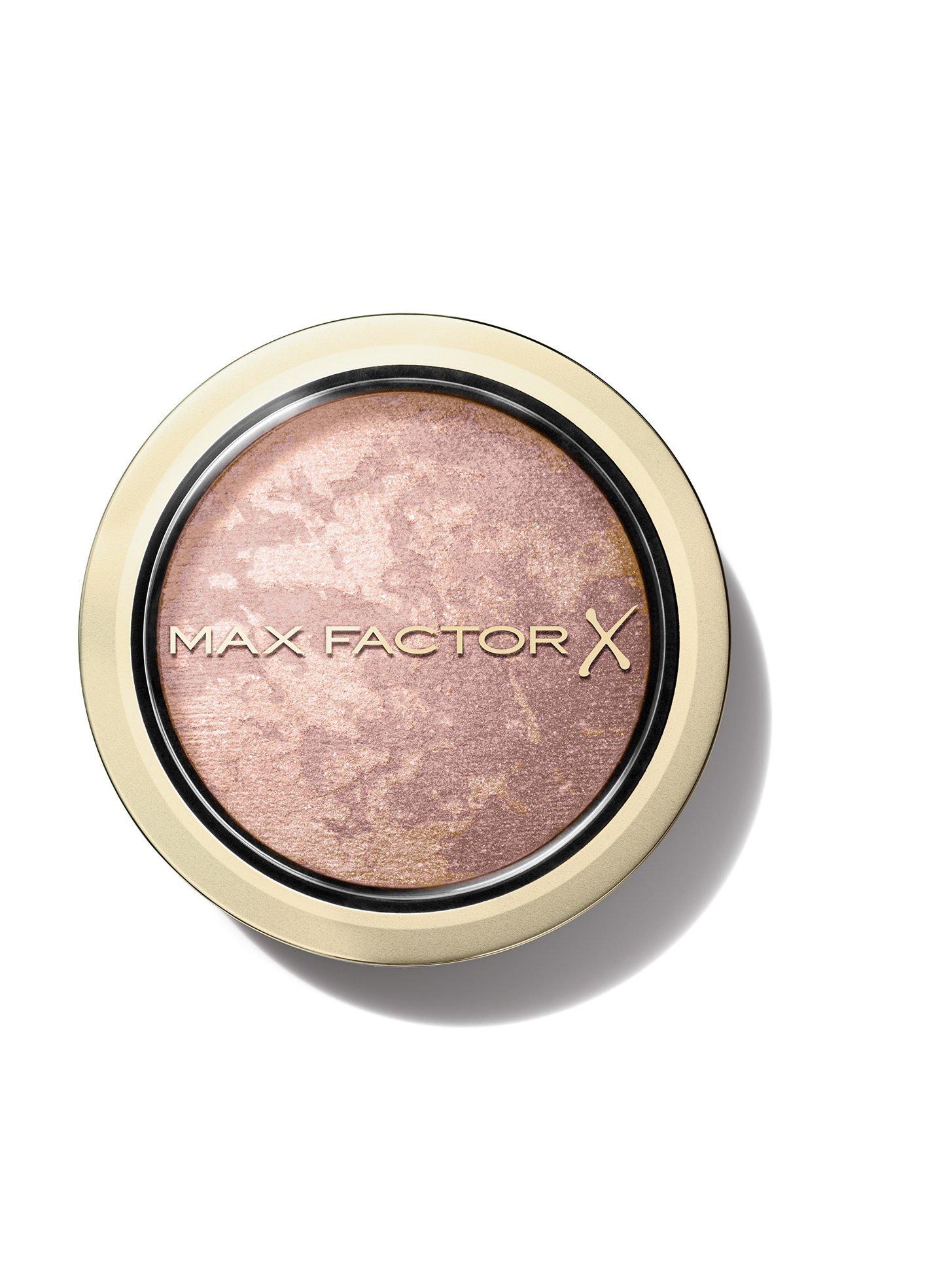Max Factor Compact Blush Nude Mauve 10 – Marmoriertes Rouge für den perfekten Glow – Multitonales Puder Blush – Farbe Hellbraun – 1 x 2 g