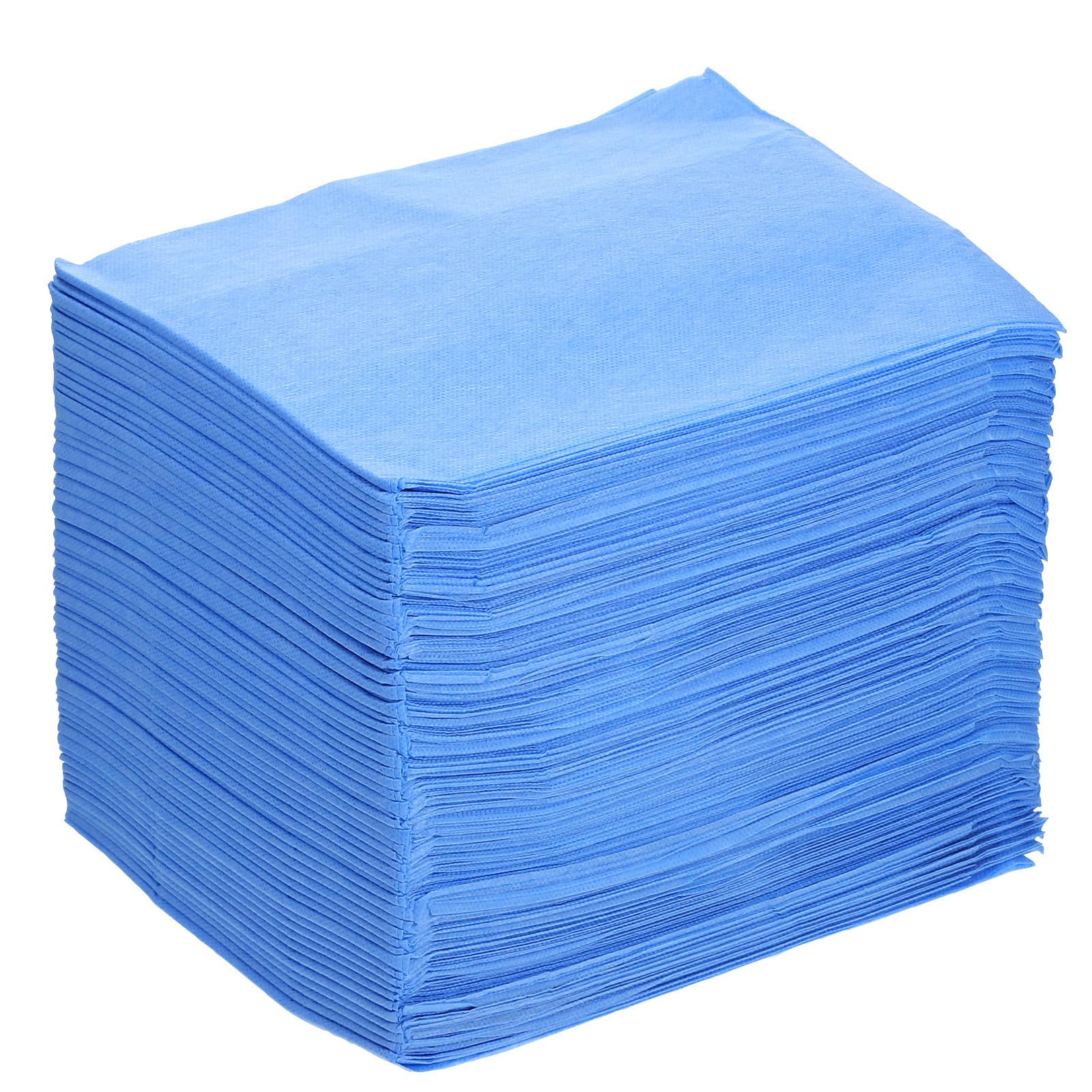 100 Stück Einweg Massagelaken aus Vliesstoff Blau 80 x 180 cm Weich Hautfreundlich Atmungsaktiv für Spa Salon und Waxing