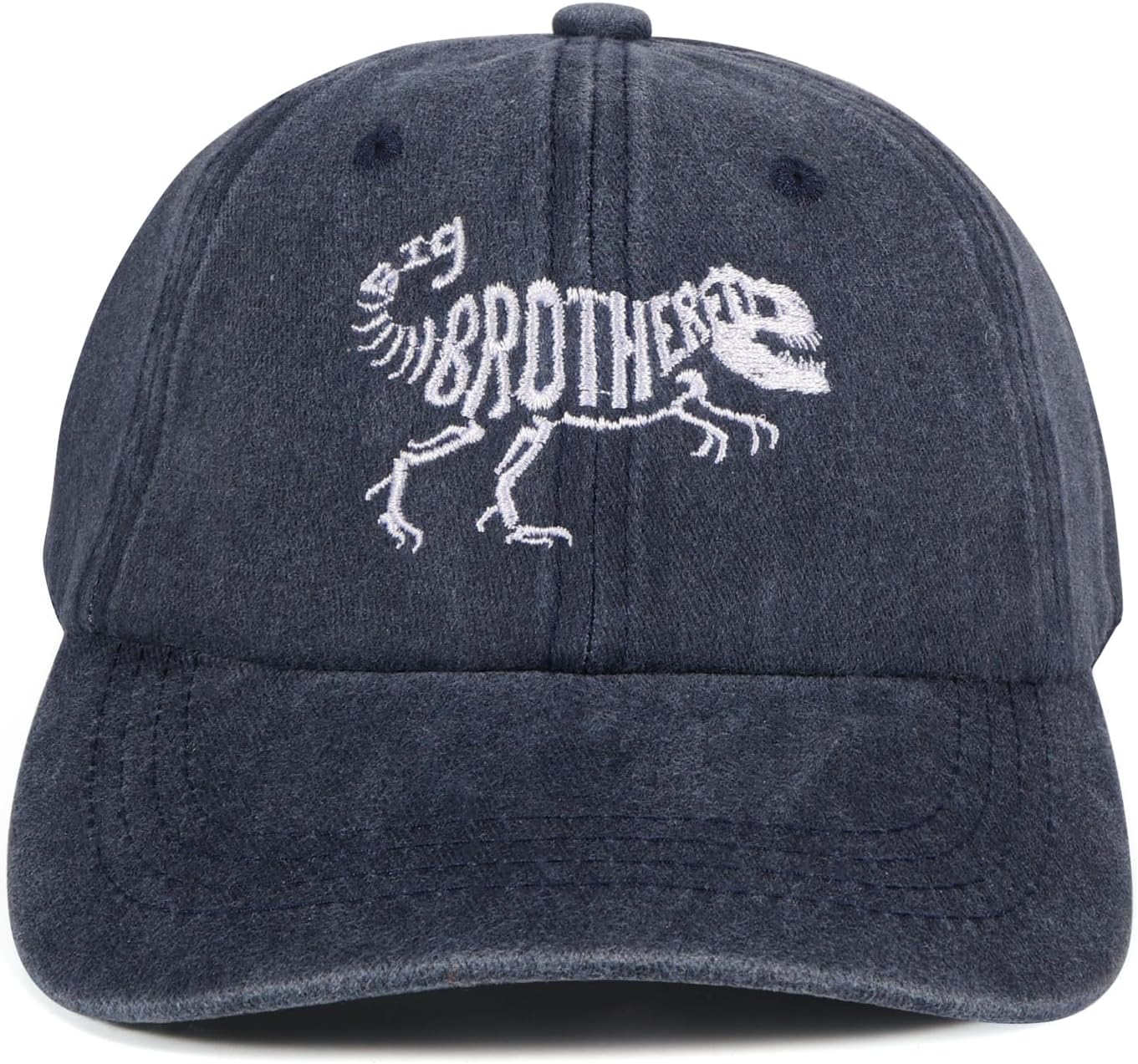 Dinosaur Kids Baseball Cap,Toddler Adjustable Cotton Embroidered Animal Hat for Boys Girls Age 3-10