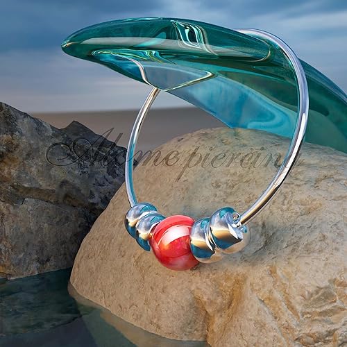 Vista 21 de Opal nose ring - Thin 14k Gold Filled Tiny White Opal Nose piercing Hoop - 2 mm White Opal piercing Nose Hoop - 24 gauge very Thin Nose Hoop Tiny