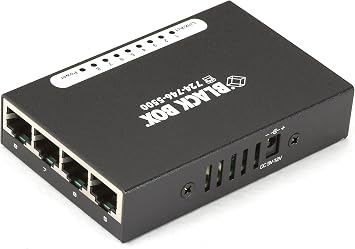 Black Box LBS008A 8 Port 10 & 100 Mini Unmanaged Switch