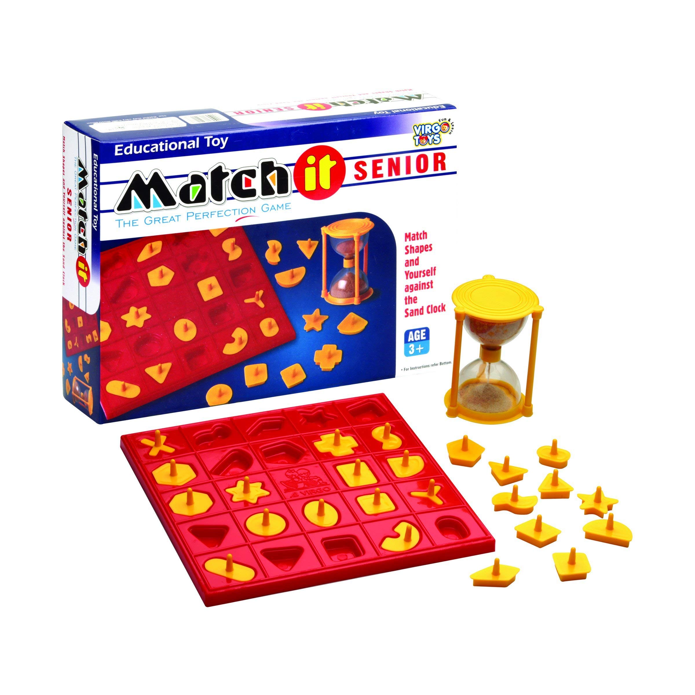 Smart Picks Match It Senior (Red and Yellow)