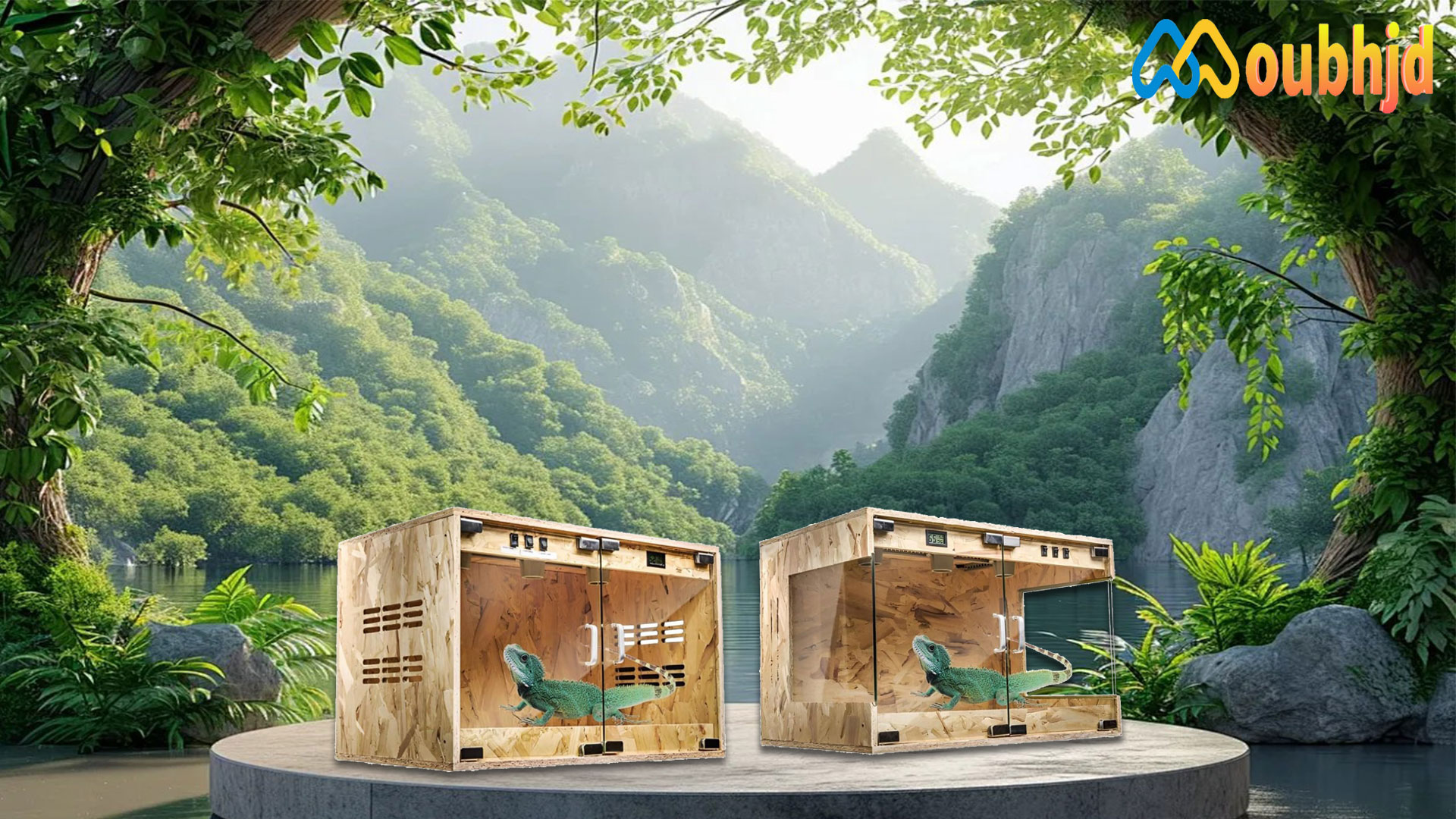 Amazon | トカゲ ケージ 80cm 爬虫類 ケージ 両開きフロントドア