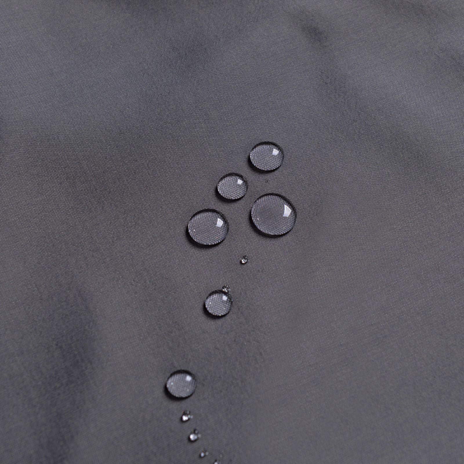 Cortina de ducha moderna impermeable con ganchos, elegante decoración de baño, diseño de ventana transparente, 180 x 200 cm, fácil de instalar y limpiar