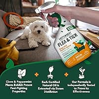 Vista 19 de Vet’s Best Indoor Flea and Tick Spray – Dog Flea and Tick Treatment for Home, Plant-Based Formula with Natural Oils, Kills Fleas, Eggs & Ticks on