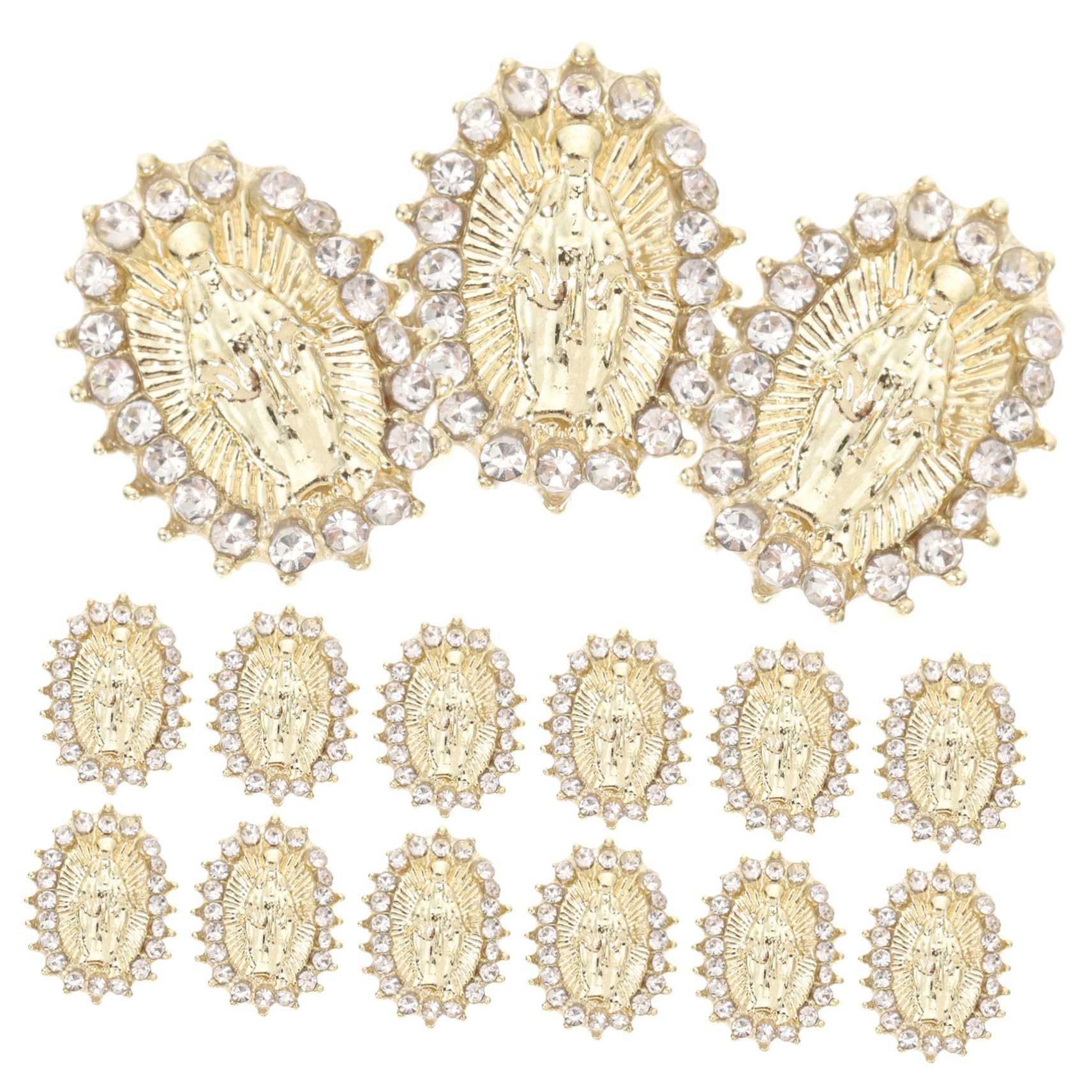 VICASKY 5 set Gioielli Con Diamanti Per Unghie Ciondoli Per Unghie Decorazioni Strass Per Unghie Accessori Nail Art Unghie Carine Punte Per Unghie Accessori Per 20 pezzi * 5