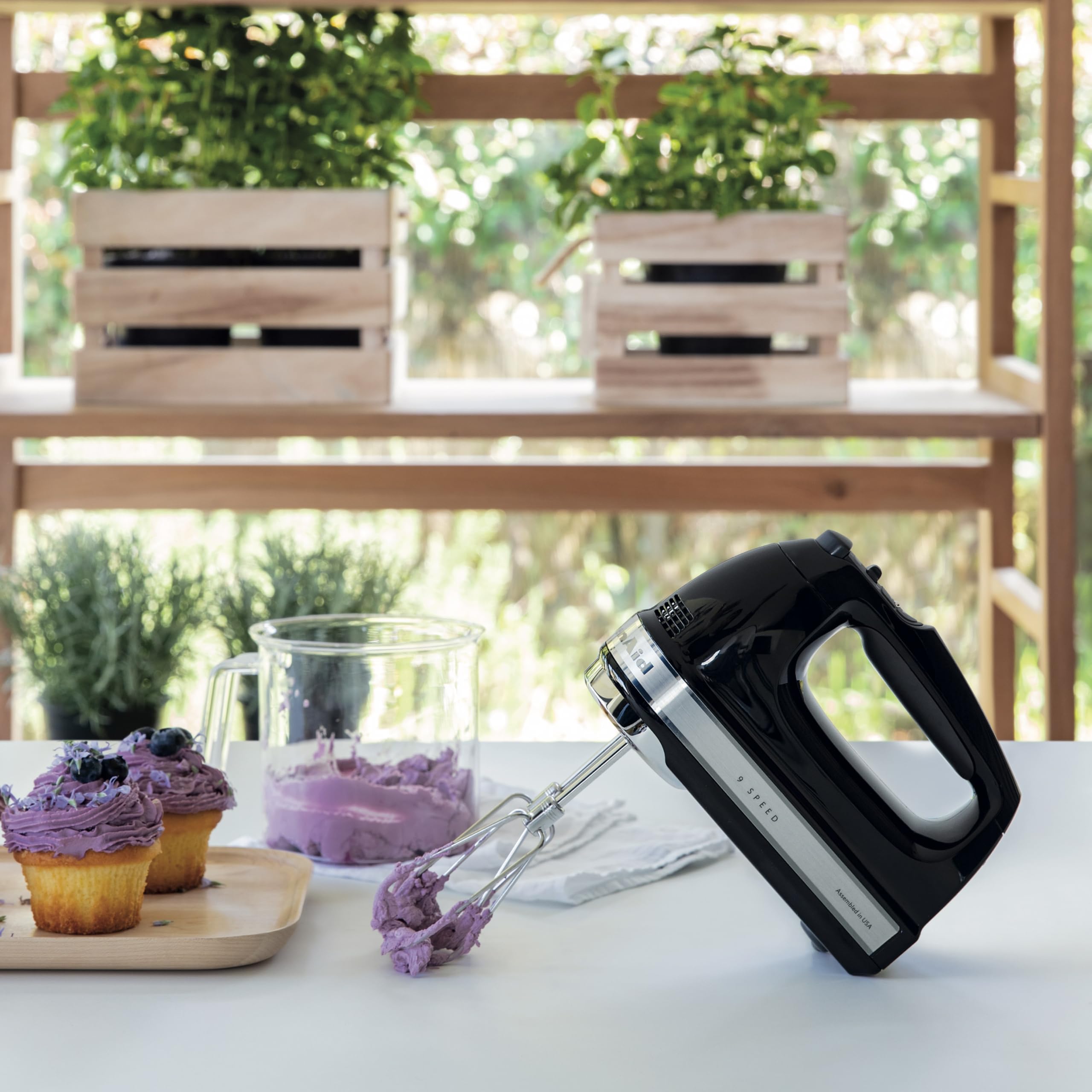 Kitchenaid 5KHM9212EOB Handrührer, Onyx Schwarz