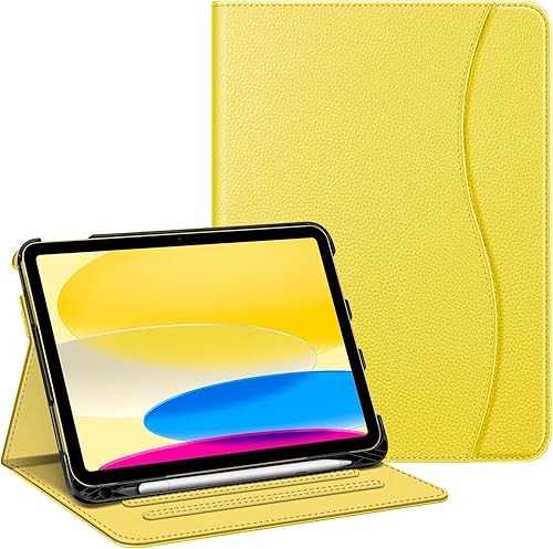 Miniatura 23 de Fintie Funda para iPad (A16) de 11ª generación de 11 pulgadas (2025), iPad de 10ª generación de 10.9 pulgadas (2022), funda protectora con soporte