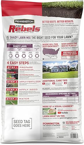 Miniatura 2 de Pennington The Rebels Tall Fescue Shady Grass Seed Mix 20 lb