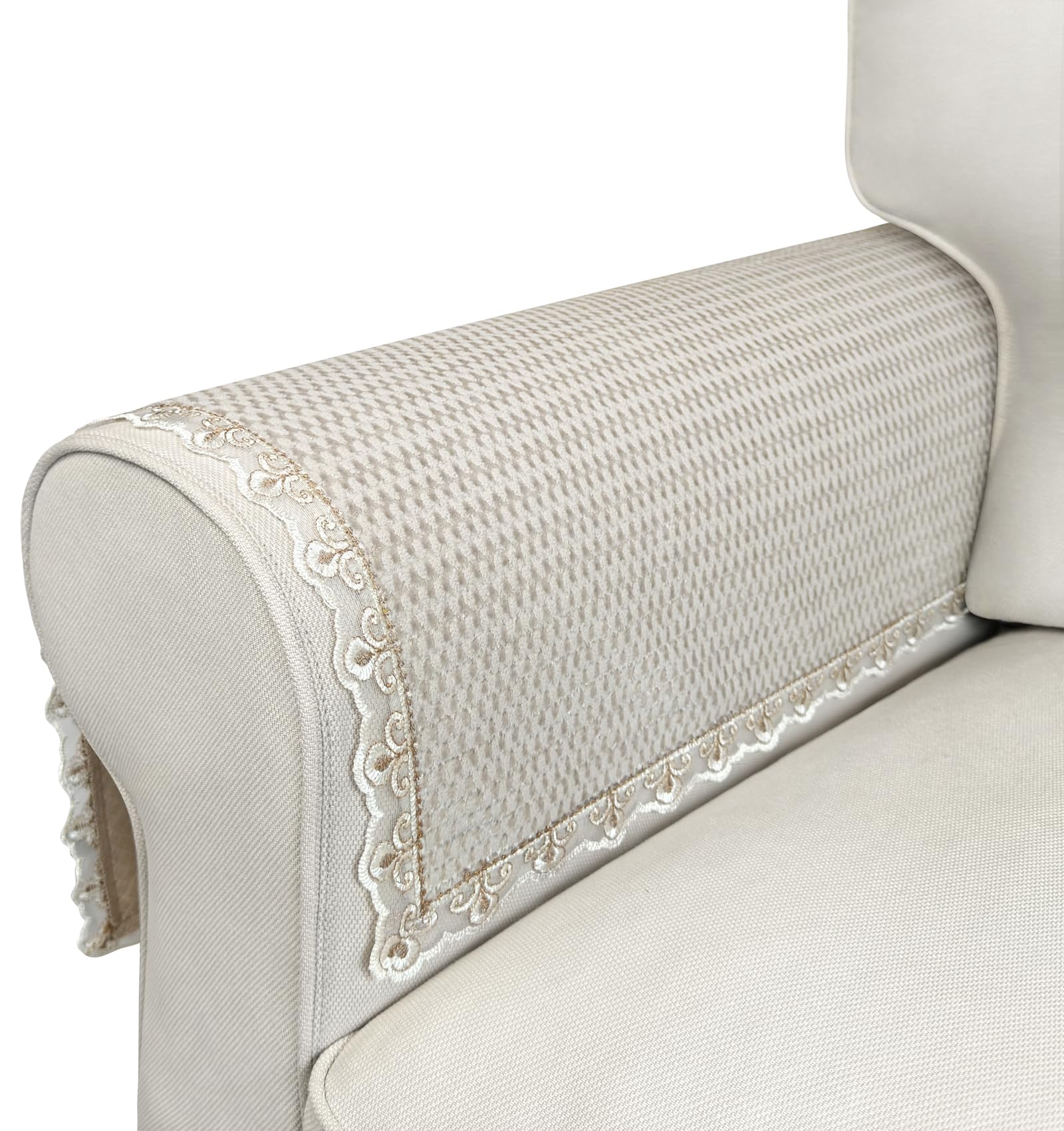 Amazon.com: Couch Arm Covers, 2pcs Velvet Sofa Arm Covers, Couch Covers ...