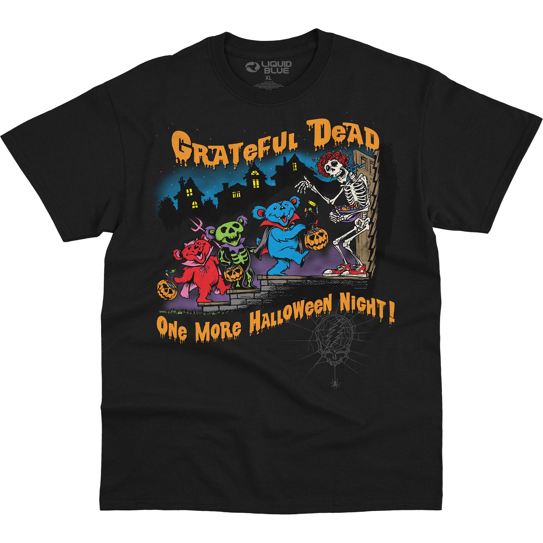 Unisex Grateful Dead One More Halloween Night T-Shirt T-Shirt