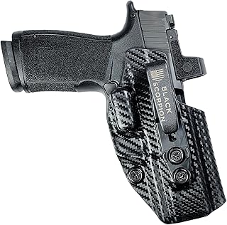 Black Scorpion Outdoor Gear IWB Belt Wing Tuckable Holster, Sig Sauer HC23-IWBTUCK-P365MACRO-CFRH
