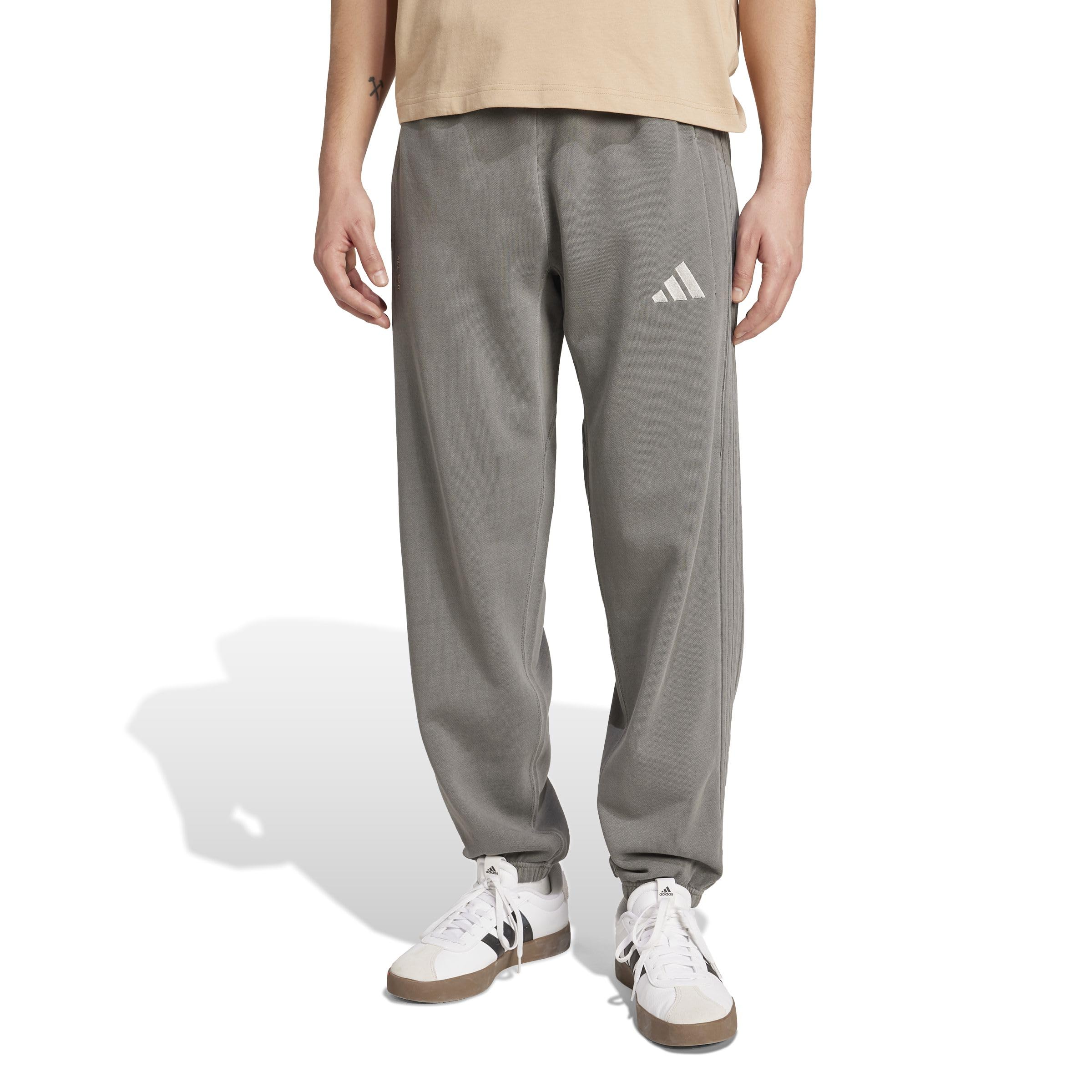 adidas All Szn French Terry Washed Loose Pants - Spodnie golfowe Mezczyzni