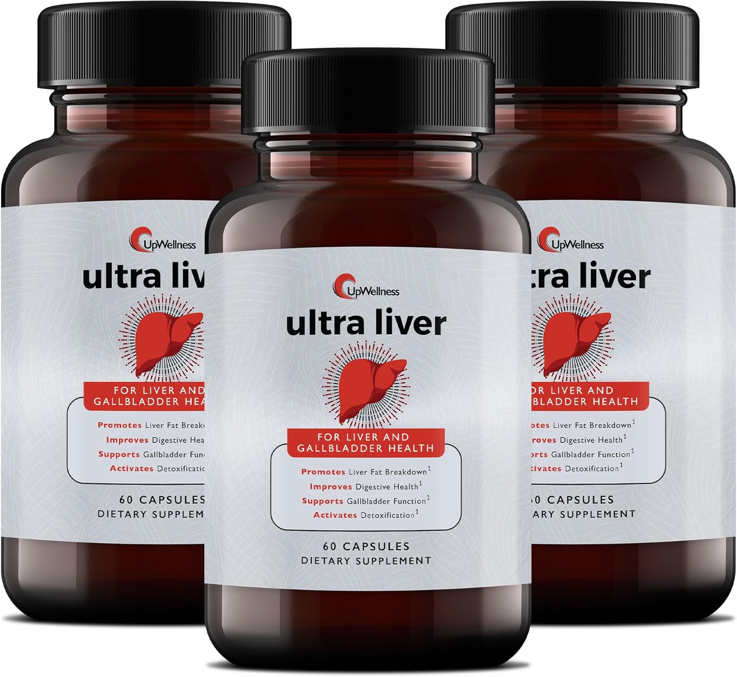 Ultra Liver Supplement for Liver Support and Gallbladder Support – Powered by TMG, NAC Milk Thistle, and More – Liver Cleanse Detox & Repair – 60 Capsules – 3 Pack Ultra Liver Supplement for Liver Support and Gallbladder Support – Powered by TMG, NAC Milk Thistle, and More – Liver Cleanse Detox & Repair – 60 Capsules – 3 Pack