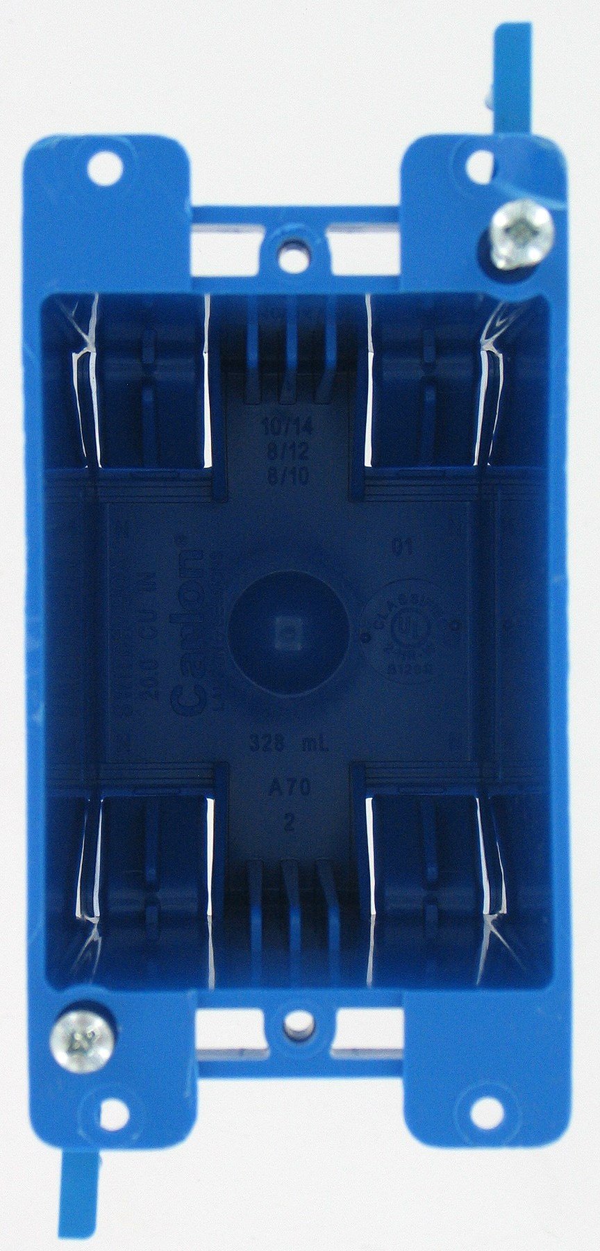 Carlon Lamson & Sessons B120R 20 Cubic Inch Single Gang Old Work Box