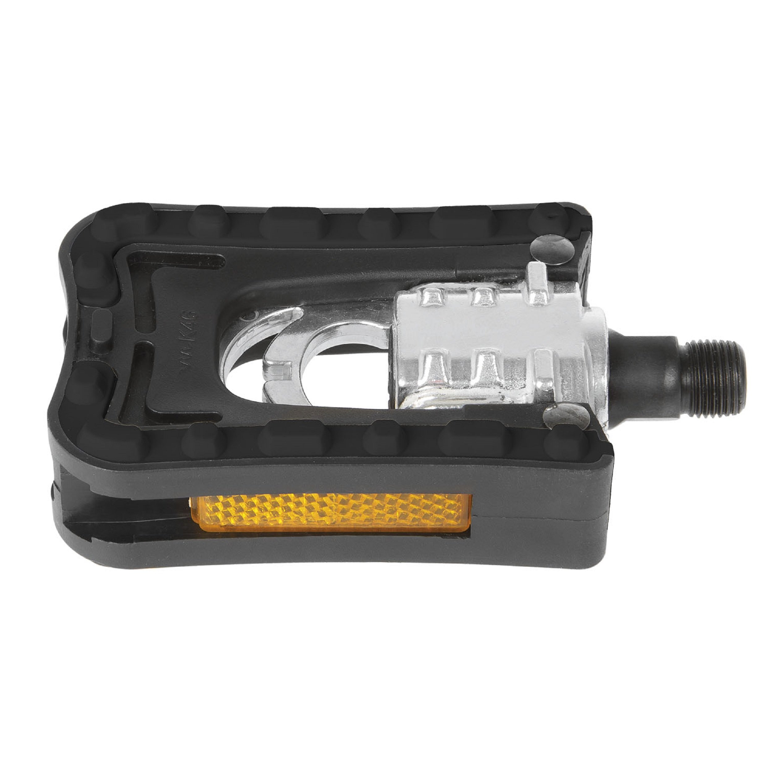 M-Wave Z2 9/16 Alloy/Nylon Folding Pedal, Black