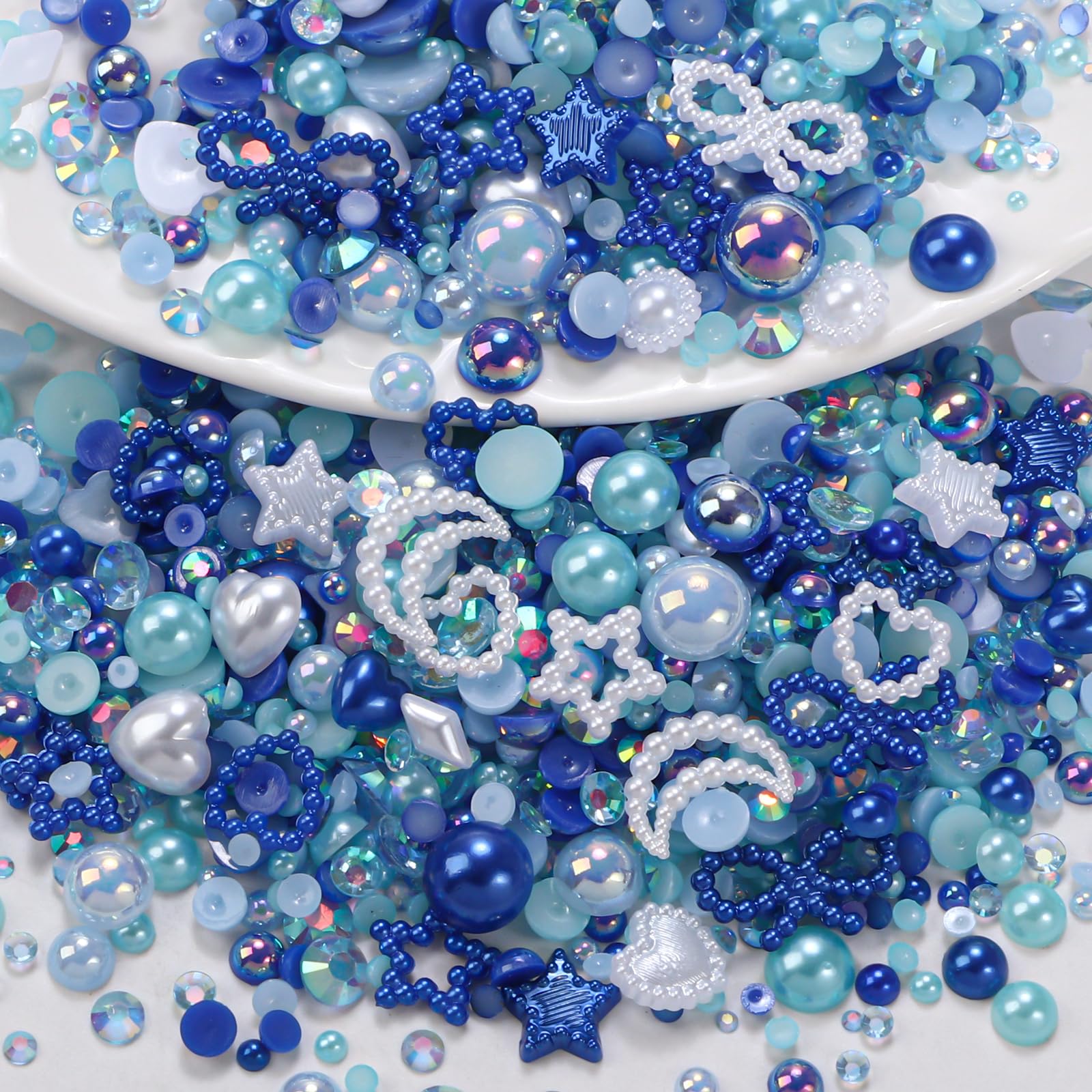 Perles de strass à dos plat et breloques pour ongles pour réparer et décorer vos vêtements