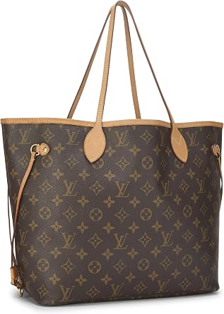 Pre-loved Monogram Canvas Neverfull MM, Brown